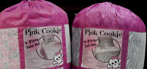 Pink cookie bedding comforter - cookie, bedding/comforter
