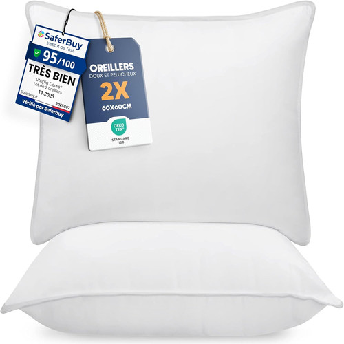 Utopia bedding pillow lot de - pillow,