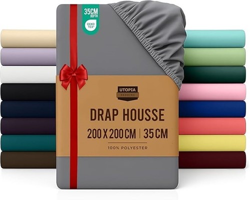 Drap housse 180 200 cm - housse,